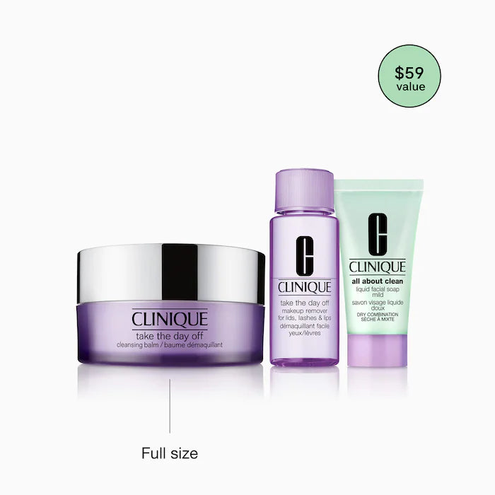 Take the Day Off Makeup Remover and Cleansing Skincare Gift Set - Bajo Pedido
