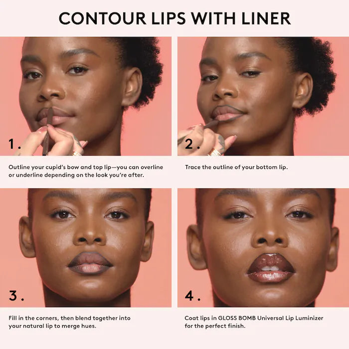 Lipz Like Riri 2-Piece Lip + Sharpener Makeup Gift Set - Bajo Pedido