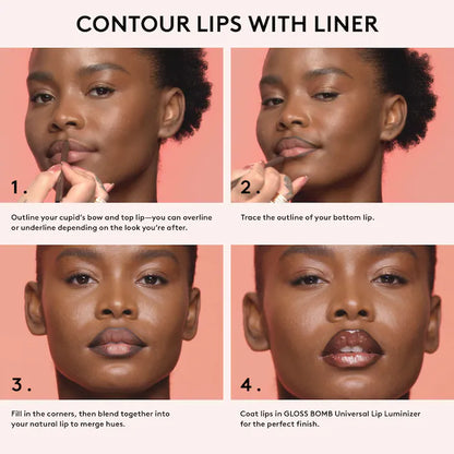 Lipz Like Riri 2-Piece Lip + Sharpener Makeup Gift Set - Bajo Pedido