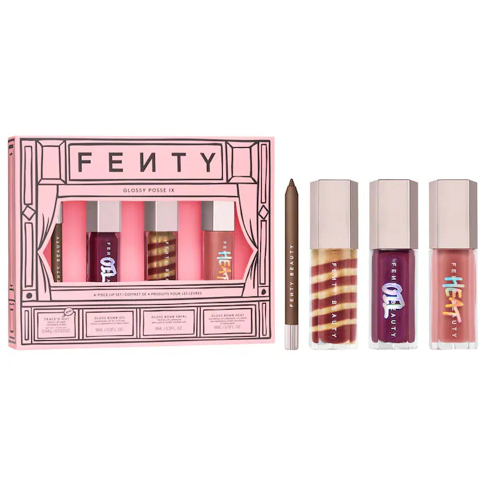 Glossy Posse IX 4-Piece Lip Makeup Gift Set - Bajo Pedido