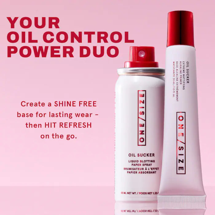 Oil Sucker Prep & Refresh Mattifying Duo - Bajo Pedido