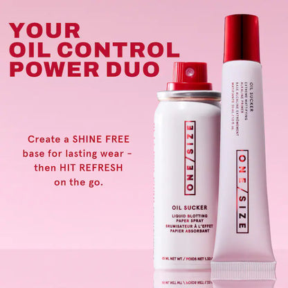 Oil Sucker Prep & Refresh Mattifying Duo - Bajo Pedido