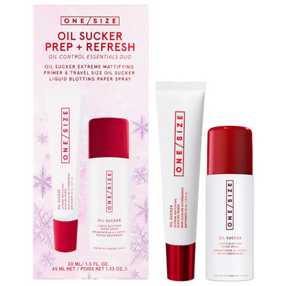 Oil Sucker Prep & Refresh Mattifying Duo - Bajo Pedido