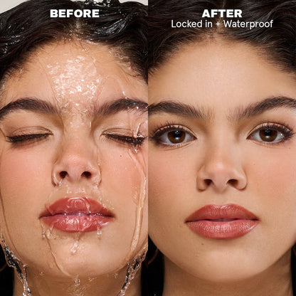 ONE/SIZE by Patrick Starrr 
On 'Til Dawn Mattifying Waterproof Setting Spray Big & Bitty Duo Guatemala