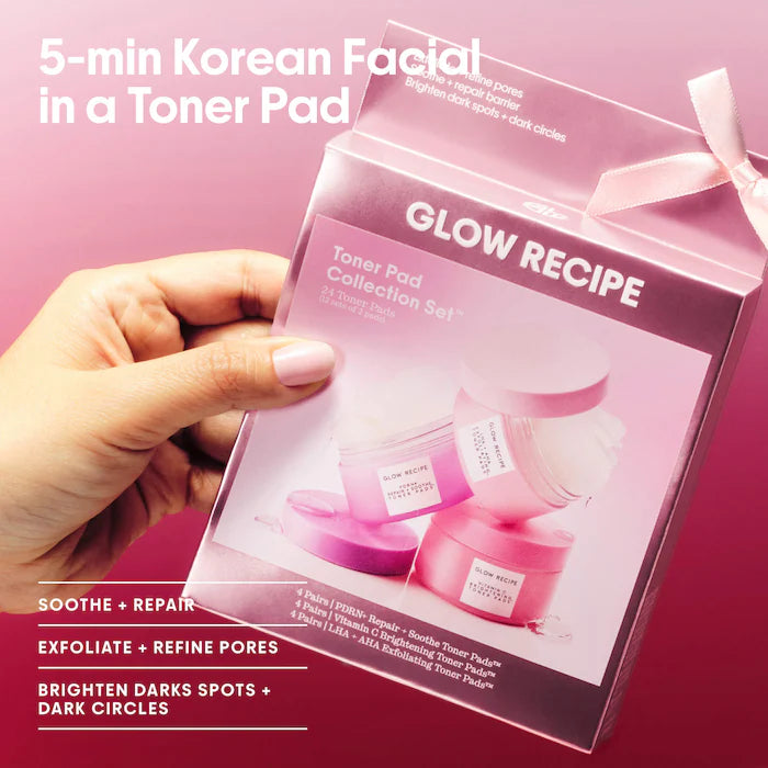 Korean Toner Pad Collection Gift Set for Pores, Dark Spots, and Skin Barrier Repair - Sephora Sale (Bajo Pedido)