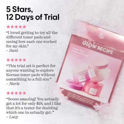 Korean Toner Pad Collection Gift Set for Pores, Dark Spots, and Skin Barrier Repair - Sephora Sale (Bajo Pedido)