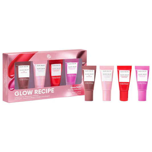 Glass Balm Mini Lip Balm Collection Gift Set for 12-HR Hydration & Shine - Sephora Sale (Bajo Pedido)