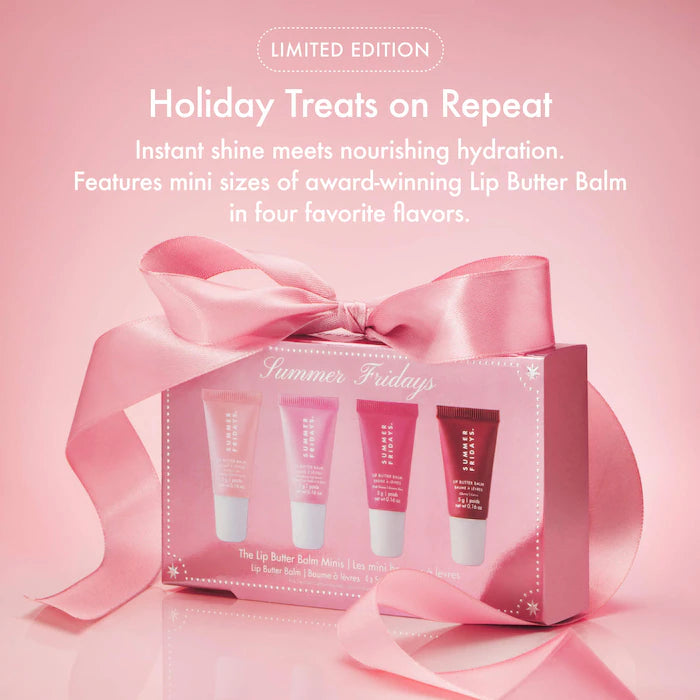 The Lip Butter Balm Minis Pink Set - Bajo Pedido