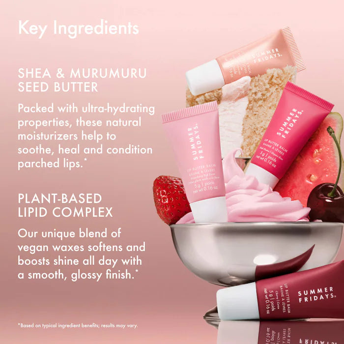 The Lip Butter Balm Minis Pink Set - Bajo Pedido