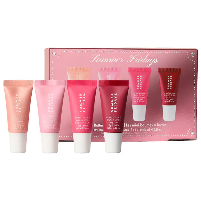 The Lip Butter Balm Minis Pink Set - Bajo Pedido