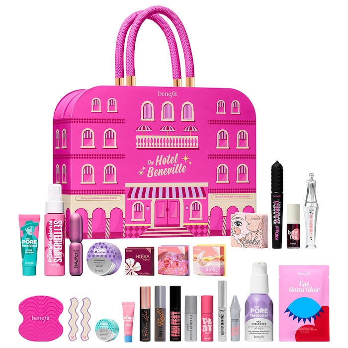 The Hotel Beneville 24-day Makeup Advent Calendar - Bajo Pedido