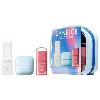 Tint & Glow Mini Korean Skincare + JuicePop Box Lip Tint Gift Set - Bajo Pedido
