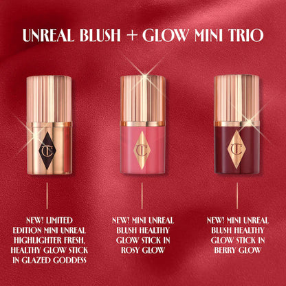 Mini Unreal Blush + Glow Trio - Bajo Pedido