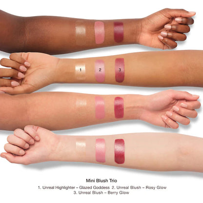 Mini Unreal Blush + Glow Trio - Bajo Pedido