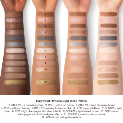 Hollywood Flawless Light Tricks Eyeshadow Palette - Bajo Pedido