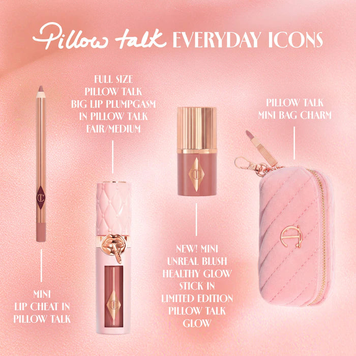Pillow Talk Everyday Icons Lip & Cheek Makeup Gift Set - Bajo Pedido