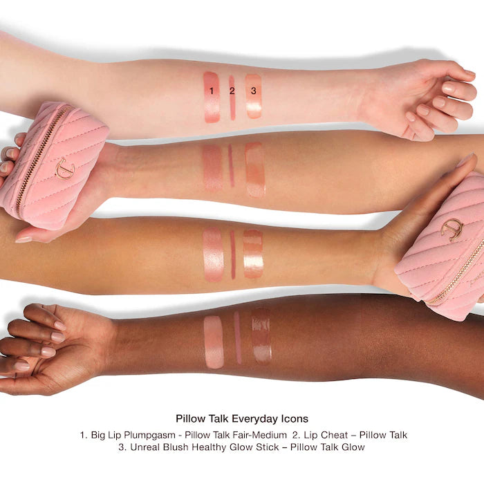 Pillow Talk Everyday Icons Lip & Cheek Makeup Gift Set - Bajo Pedido