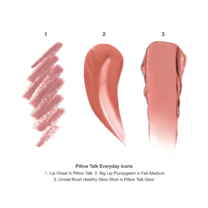 Pillow Talk Everyday Icons Lip & Cheek Makeup Gift Set - Bajo Pedido