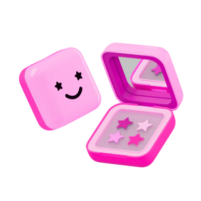 Parches de estrella para el acne rosados en caja refilleable con espejo marca starface Guatemala 